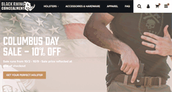 Desktop Screenshot of blackrhinoconcealment.com